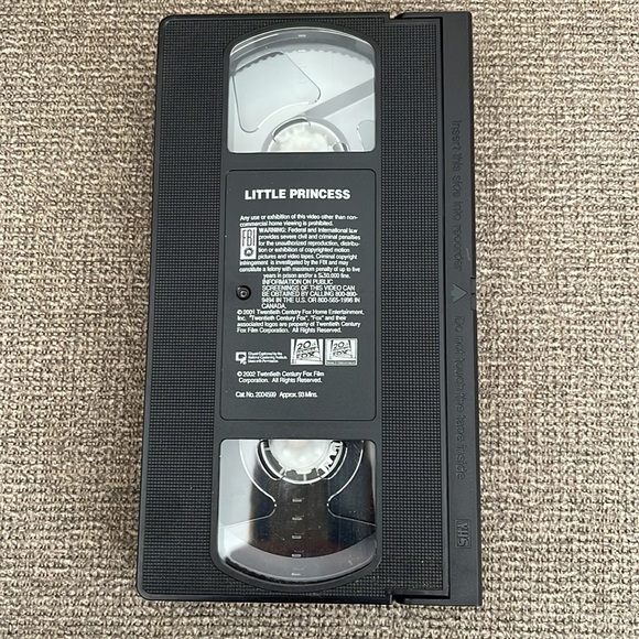 5/$25 The Little Princess VHS Family Feature Movie Shirley Temple 1939 Remake - Picture 3 of 4